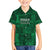 Nigeria Yoruba Adire Patterns Family Matching Off Shoulder Short Dress and Hawaiian Shirt Proud To Be Naija