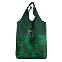 Nigeria Yoruba Adire Patterns Grocery Bag Proud To Be Naija