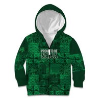 Nigeria Yoruba Adire Patterns Kid Hoodie Proud To Be Naija