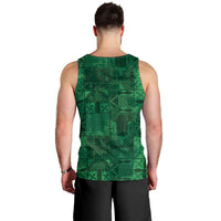 Nigeria Yoruba Adire Patterns Men Tank Top Proud To Be Naija