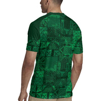 Nigeria Yoruba Adire Patterns Rugby Jersey Proud To Be Naija