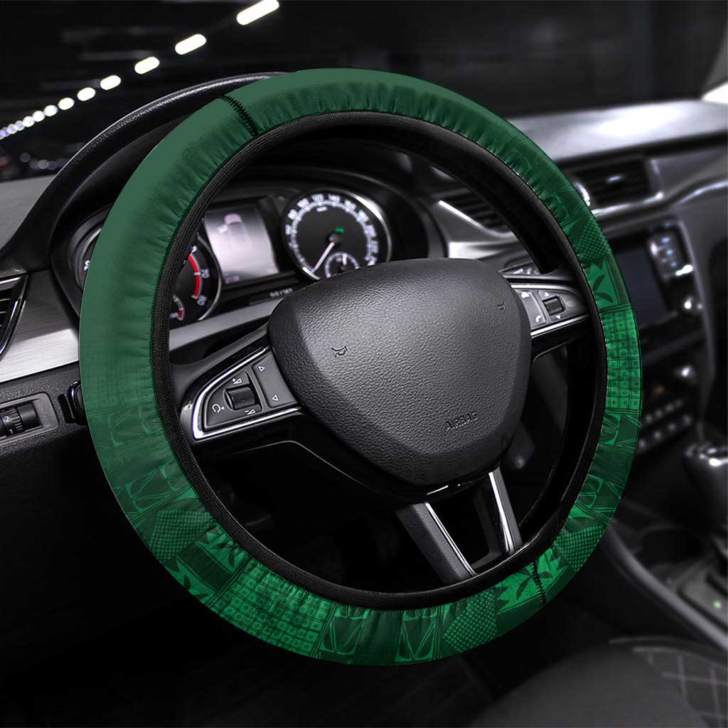 Nigeria Yoruba Adire Patterns Steering Wheel Cover Proud To Be Naija