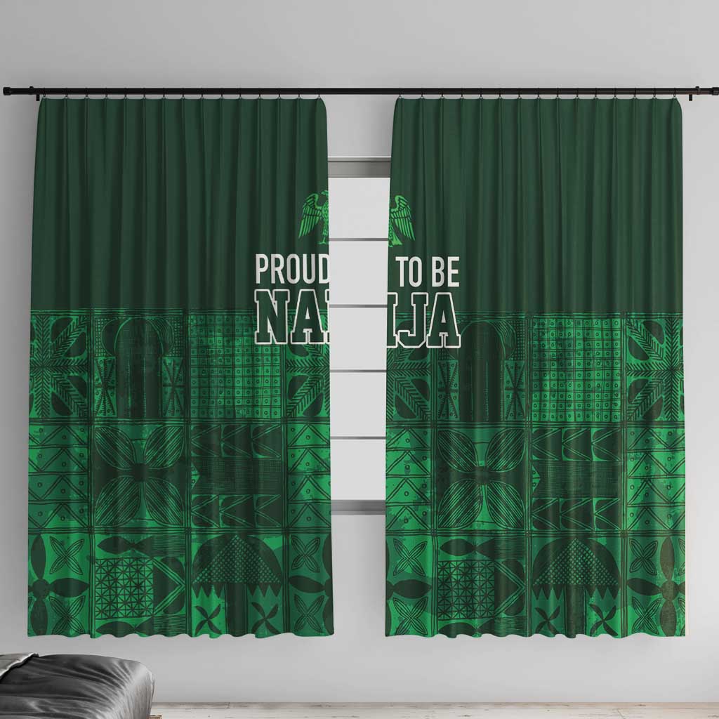 Nigeria Yoruba Adire Patterns Window Curtain Proud To Be Naija