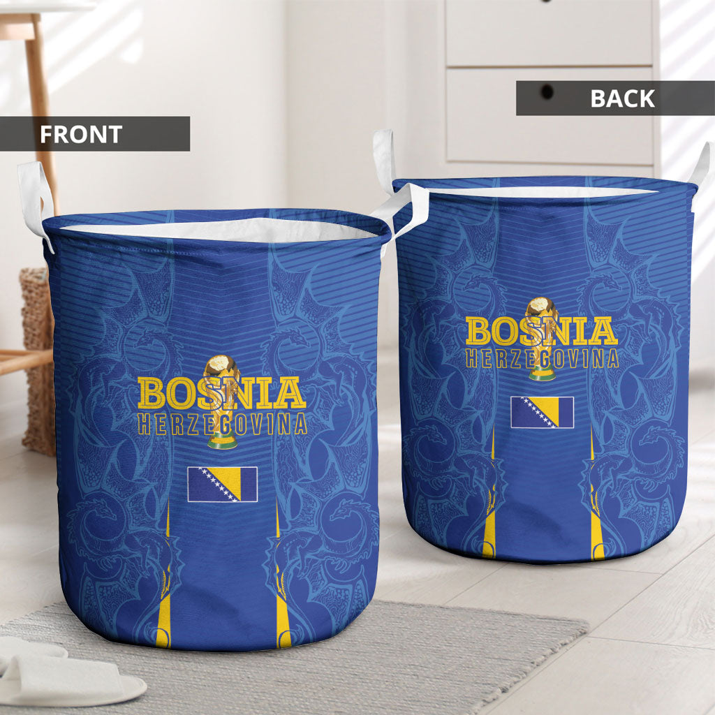 Bosnia WC2026 Football Laundry Basket Dragons Return