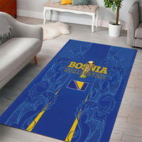 Bosnia WC2026 Football Area Rug Dragons Return