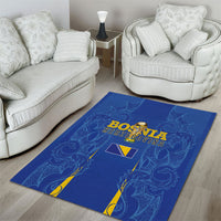 Bosnia WC2026 Football Area Rug Dragons Return