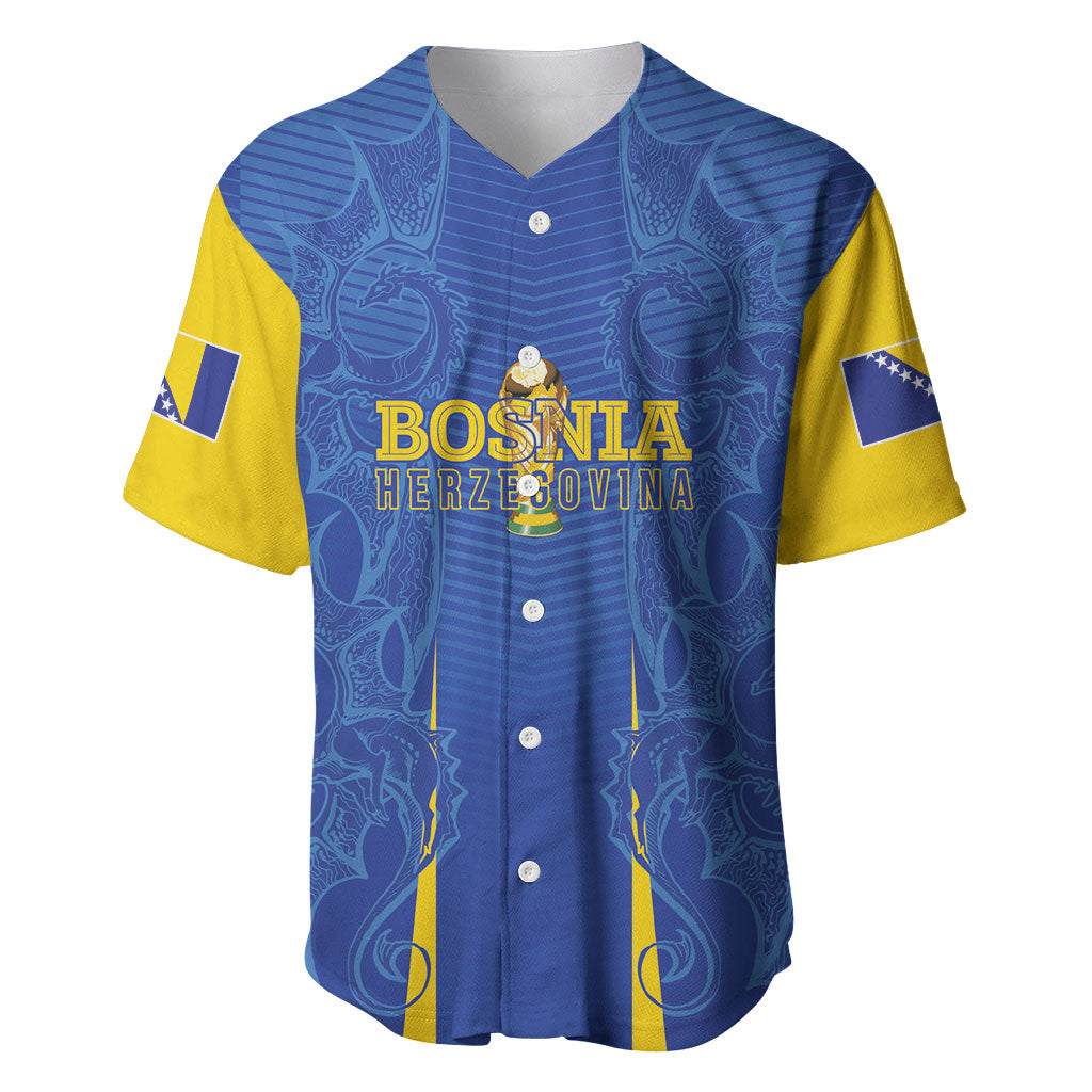 Bosnia WC2026 Football Custom Baseball Jersey Dragons Return