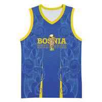 Bosnia WC2026 Football Custom Basketball Jersey Dragons Return