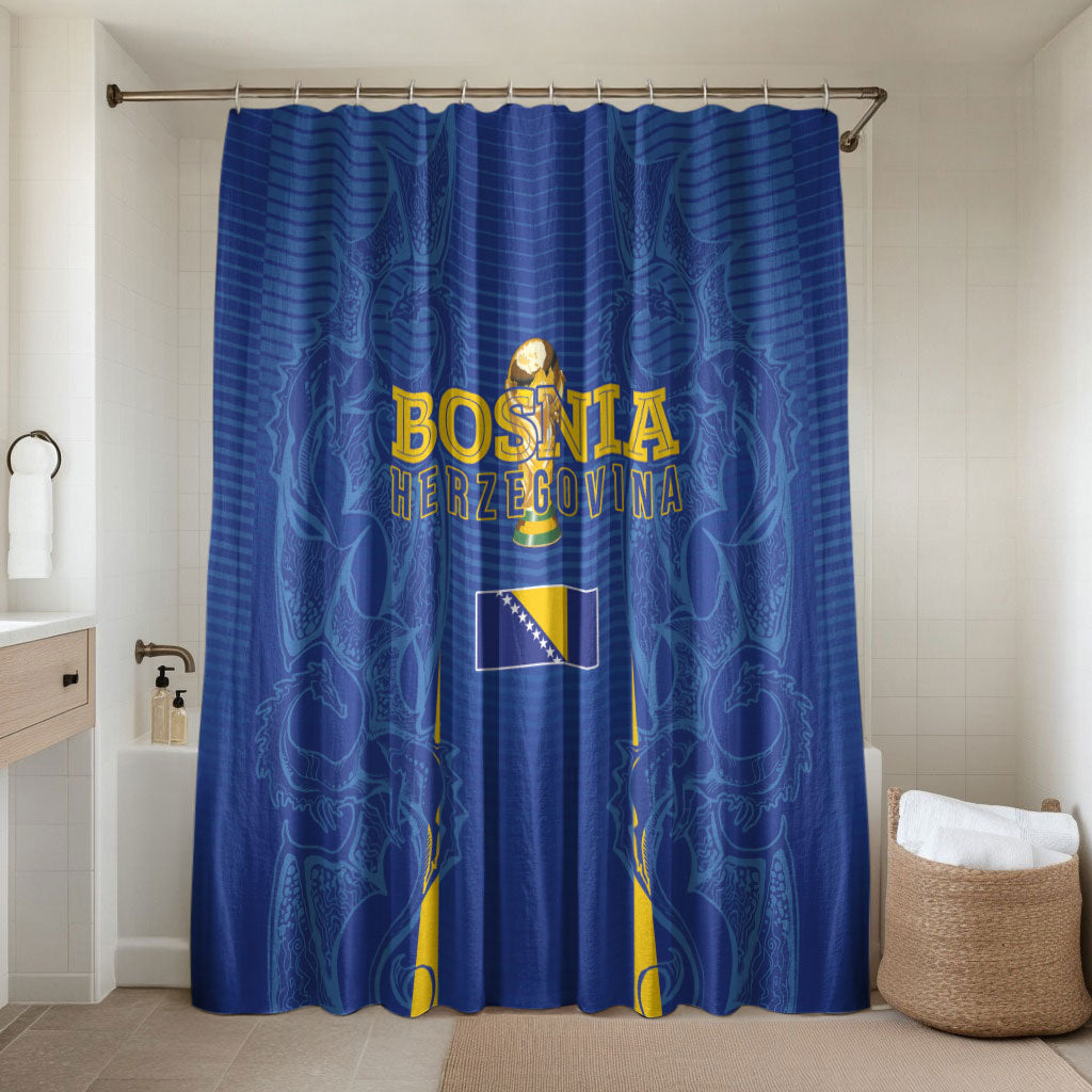 Bosnia WC2026 Football Bathroom Set Dragons Return