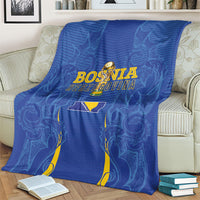 Bosnia WC2026 Football Blanket Dragons Return