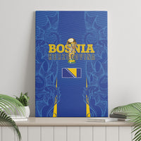 Bosnia WC2026 Football Canvas Wall Art Dragons Return