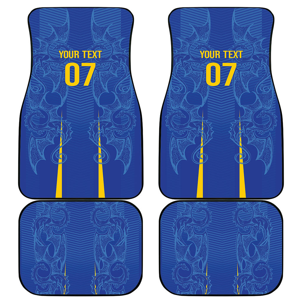 Bosnia WC2026 Football Custom Car Mats Dragons Return