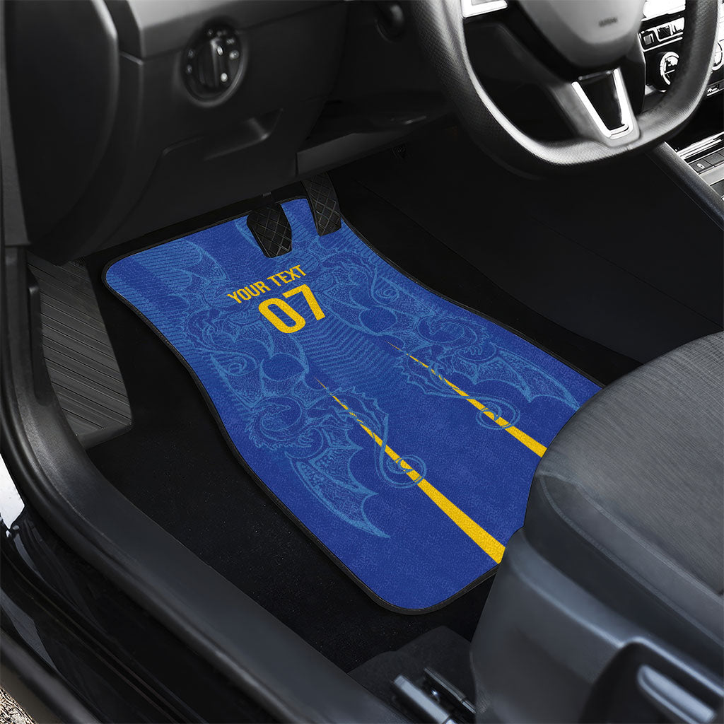 Bosnia WC2026 Football Custom Car Mats Dragons Return