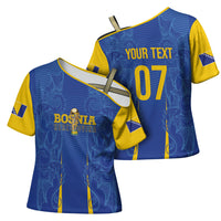 Bosnia WC2026 Football Custom Cross Shoulder Shirt Dragons Return