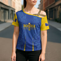 Bosnia WC2026 Football Custom Cross Shoulder Shirt Dragons Return