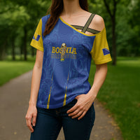 Bosnia WC2026 Football Custom Cross Shoulder Shirt Dragons Return
