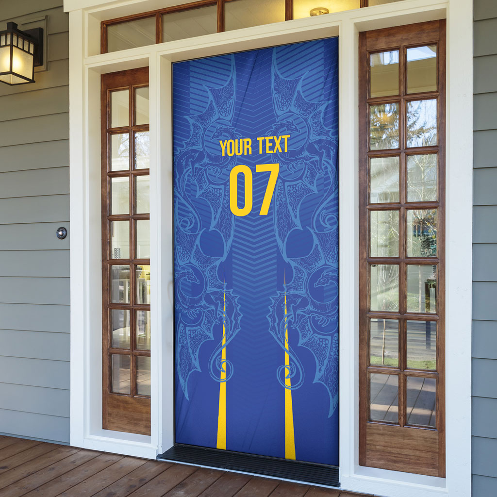 Bosnia WC2026 Football Custom Door Cover Dragons Return