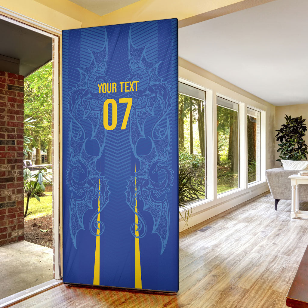 Bosnia WC2026 Football Custom Door Cover Dragons Return
