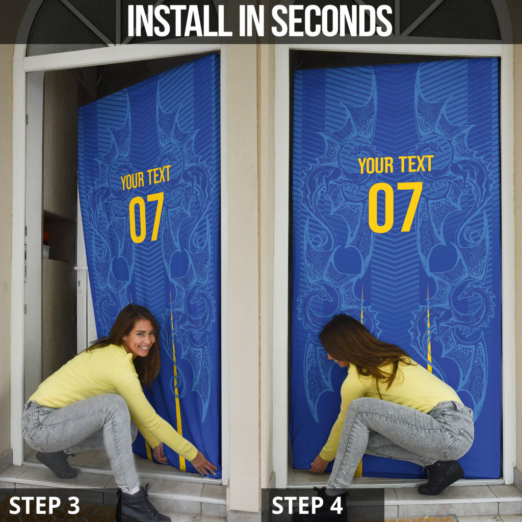 Bosnia WC2026 Football Custom Door Cover Dragons Return