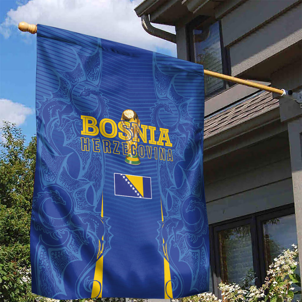 Bosnia WC2026 Football Garden Flag Dragons Return