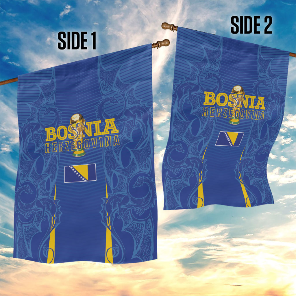 Bosnia WC2026 Football Garden Flag Dragons Return