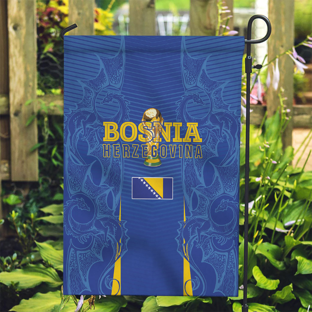 Bosnia WC2026 Football Garden Flag Dragons Return