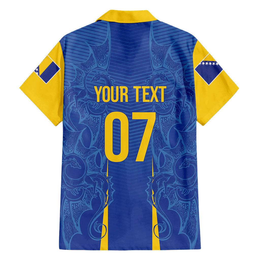 Bosnia WC2026 Football Custom Hawaiian Shirt Dragons Return