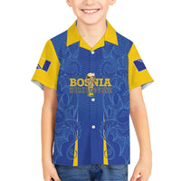 Bosnia WC2026 Football Custom Hawaiian Shirt Dragons Return