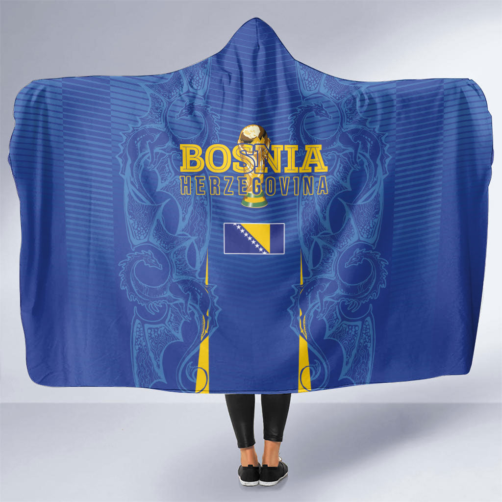 Bosnia WC2026 Football Hooded Blanket Dragons Return
