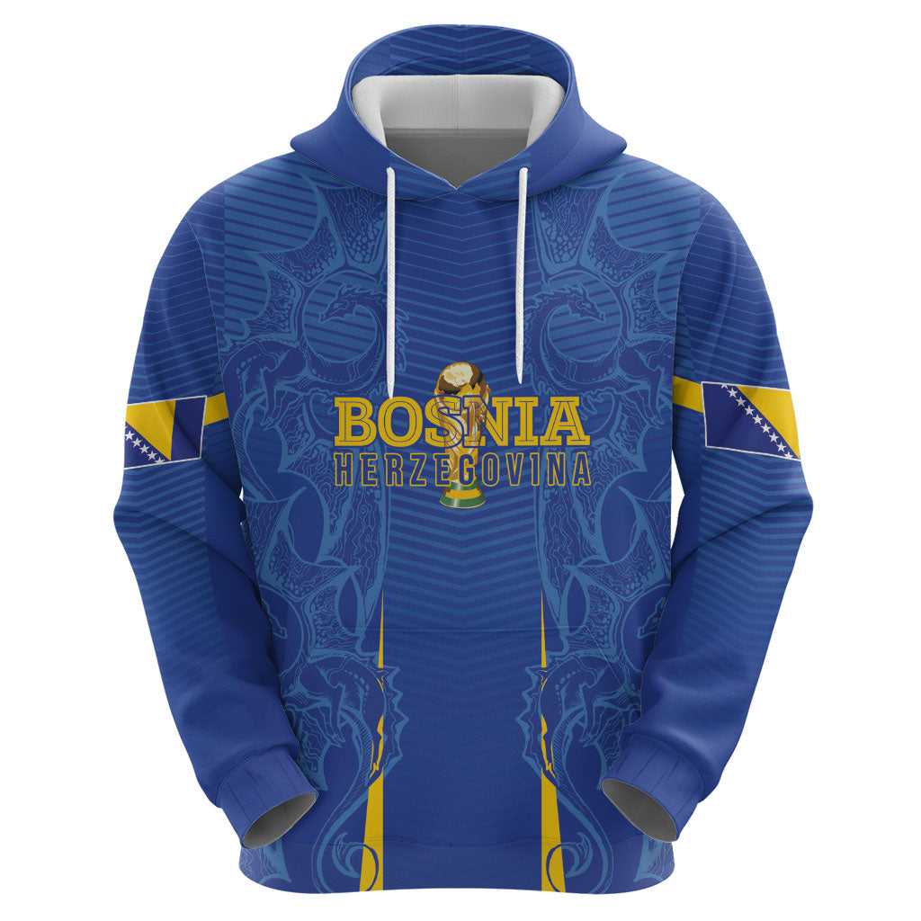 Bosnia WC2026 Football Custom Hoodie Dragons Return