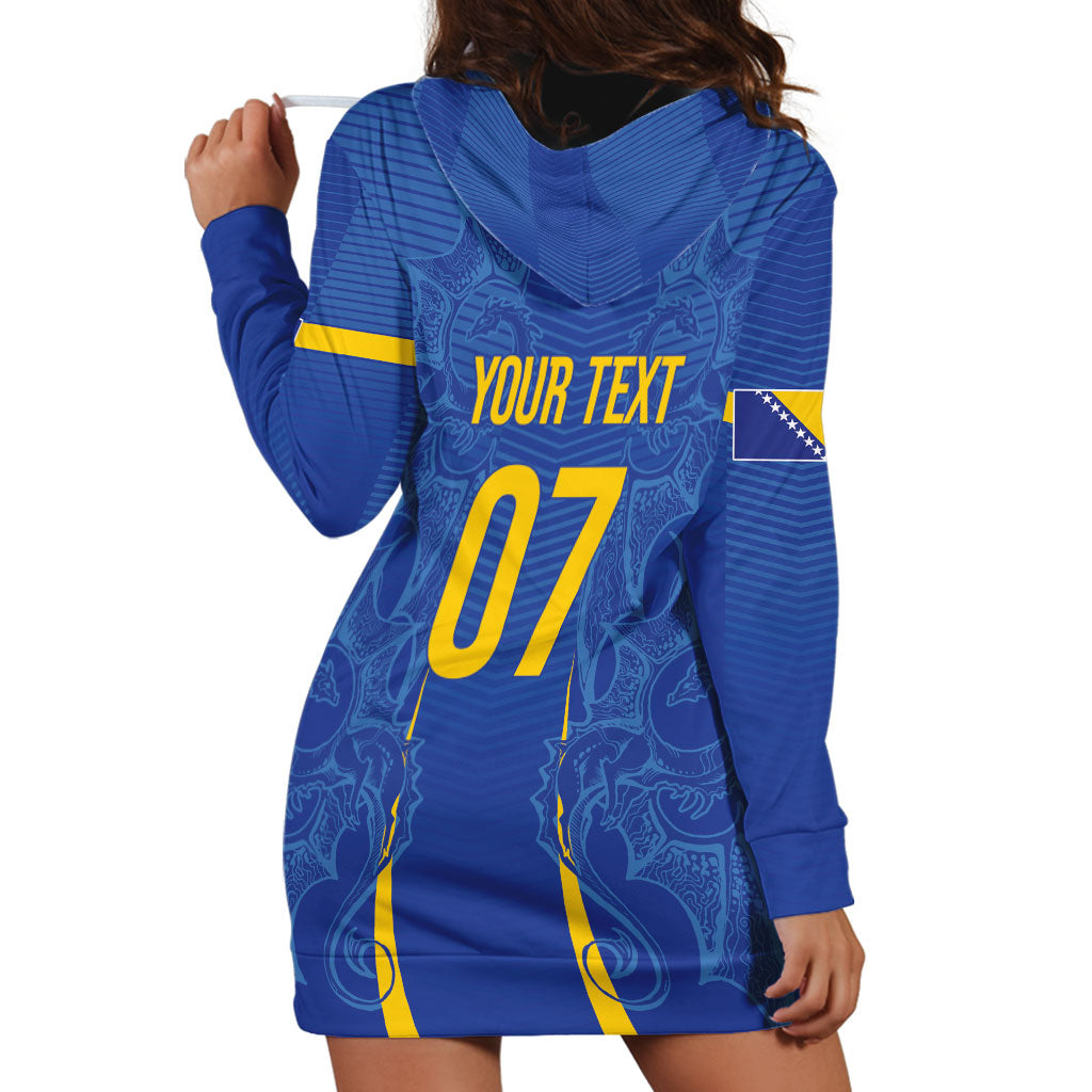 Bosnia WC2026 Football Custom Hoodie Dress Dragons Return