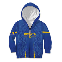 Bosnia WC2026 Football Custom Kid Hoodie Dragons Return