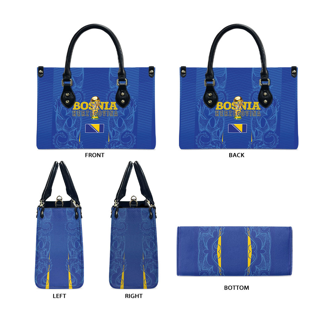 Bosnia WC2026 Football Leather Bag Dragons Return