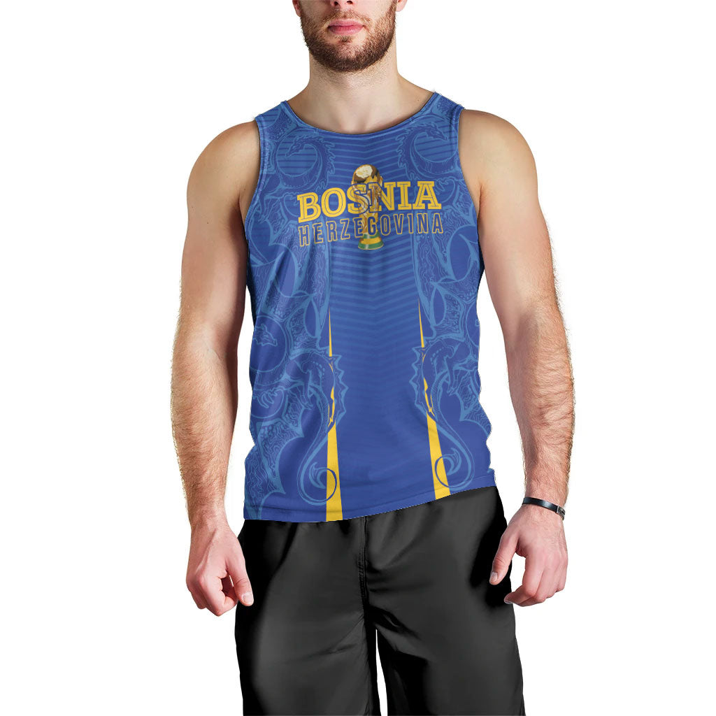 Bosnia WC2026 Football Custom Men Tank Top Dragons Return