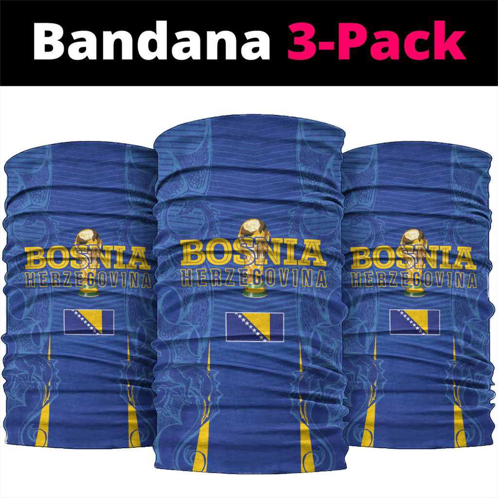 Bosnia WC2026 Football Neck Gaiter Dragons Return