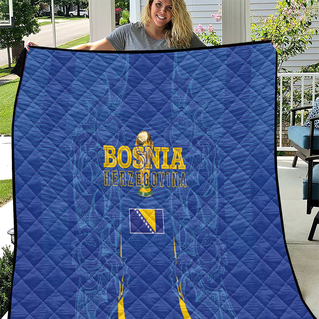 Bosnia WC2026 Football Quilt Dragons Return
