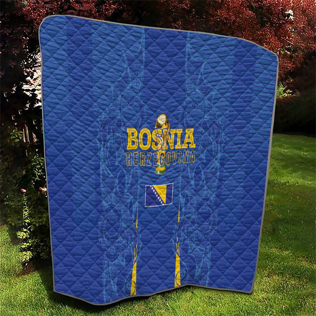 Bosnia WC2026 Football Quilt Dragons Return