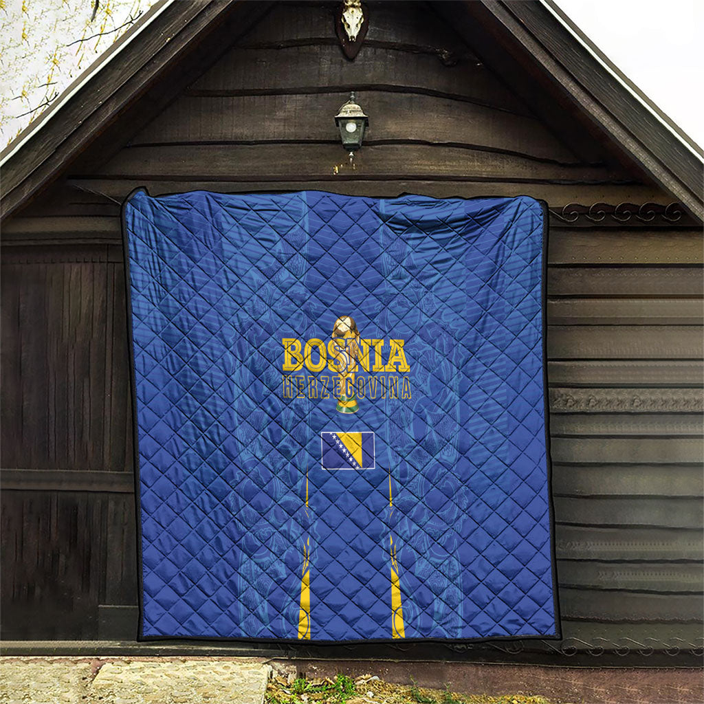 Bosnia WC2026 Football Quilt Dragons Return