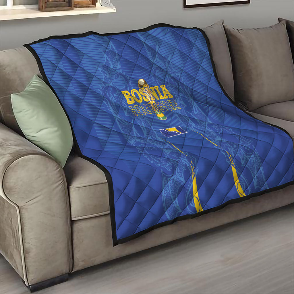 Bosnia WC2026 Football Quilt Dragons Return