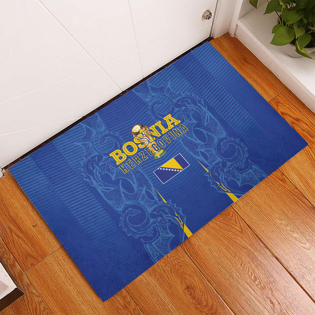 Bosnia WC2026 Football Rubber Doormat Dragons Return
