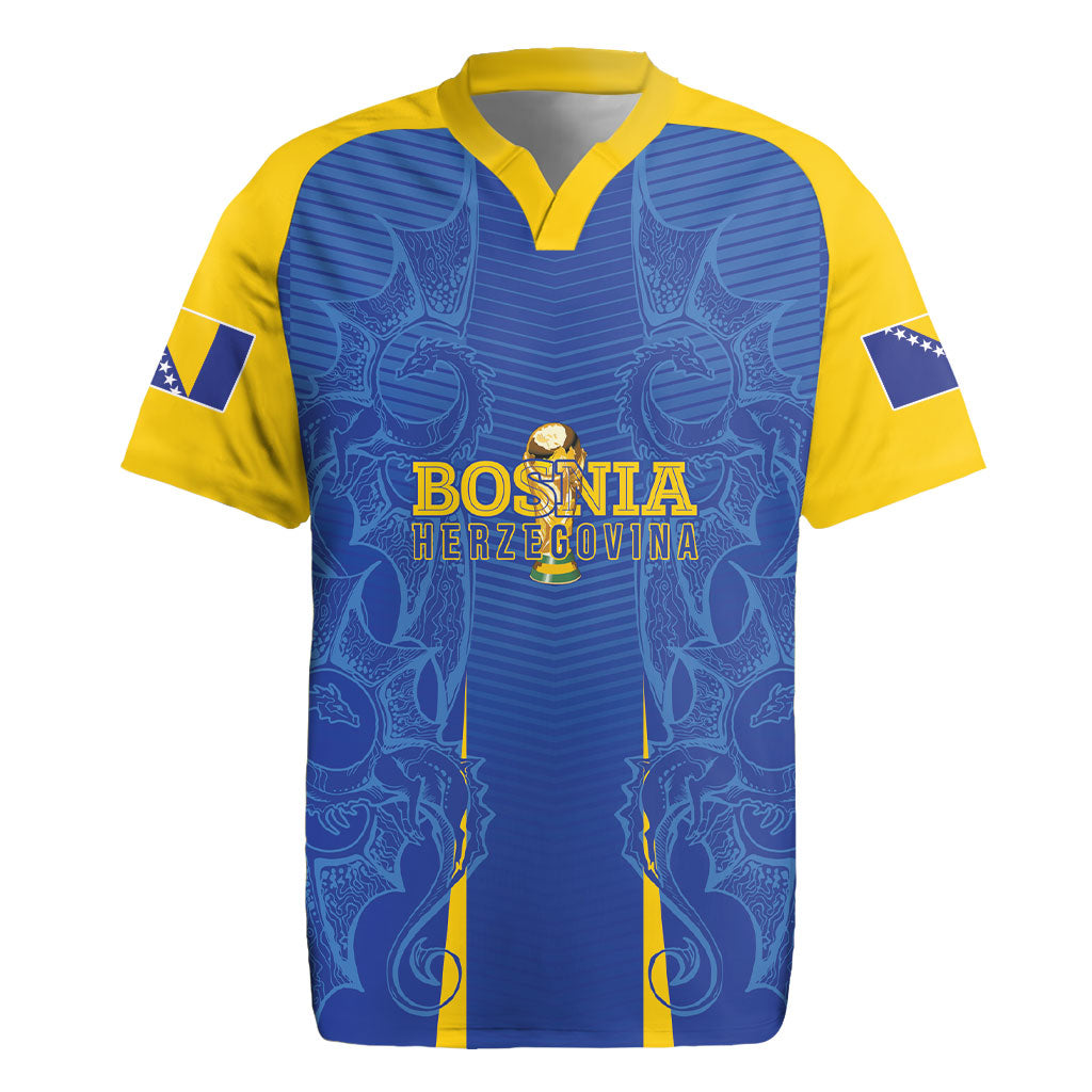 Bosnia WC2026 Football Custom Rugby Jersey Dragons Return