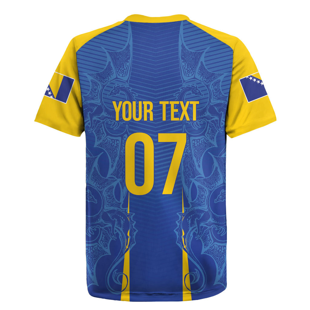 Bosnia WC2026 Football Custom Rugby Jersey Dragons Return