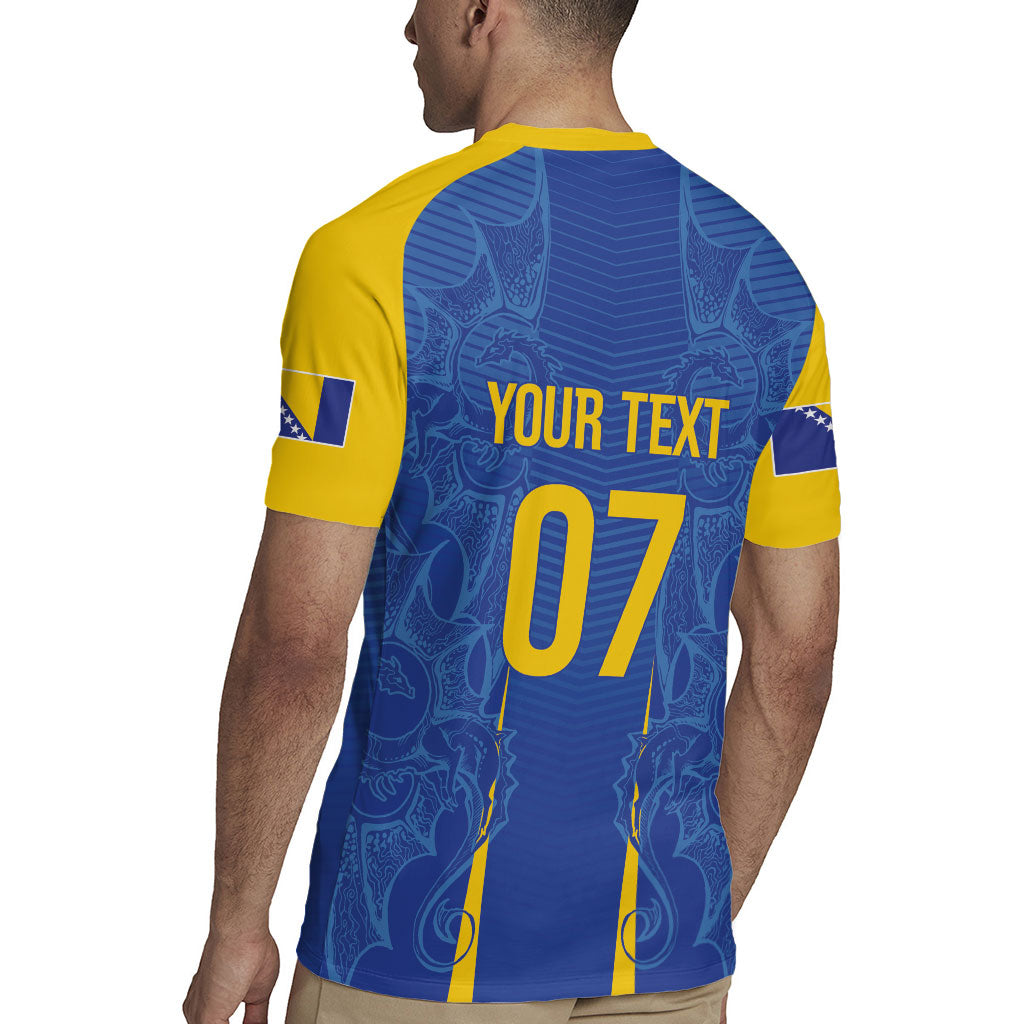 Bosnia WC2026 Football Custom Rugby Jersey Dragons Return