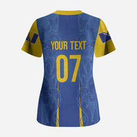 Bosnia WC2026 Football Custom Scrub Top Dragons Return