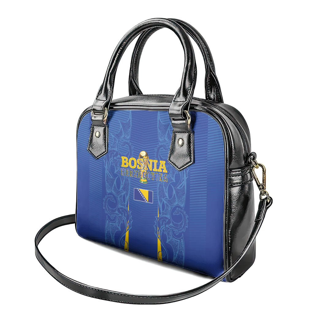 Bosnia WC2026 Football Shoulder Handbag Dragons Return