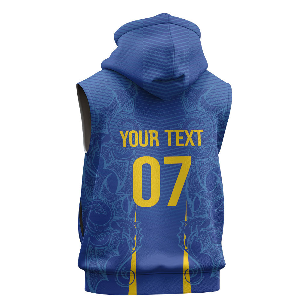 Bosnia WC2026 Football Custom Sleeveless Hoodie Dragons Return