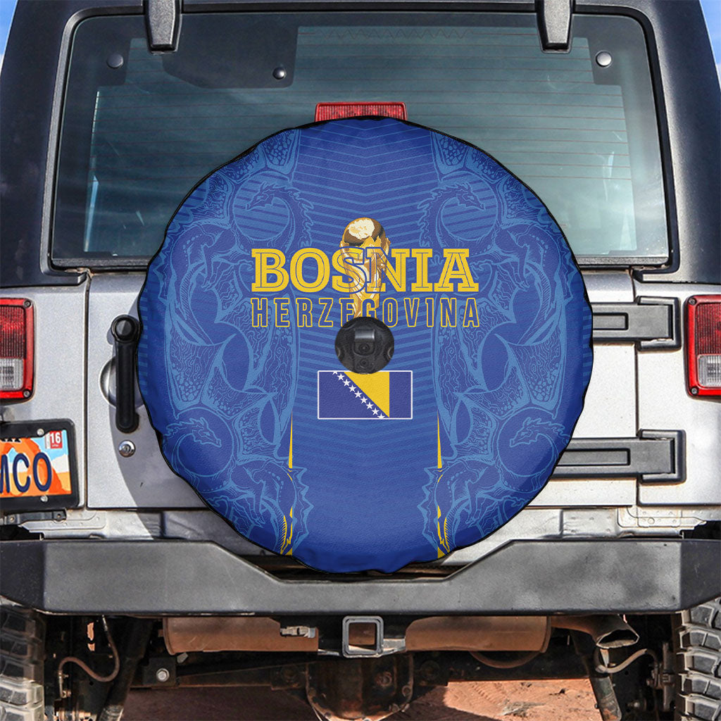 Bosnia WC2026 Football Spare Tire Cover Dragons Return