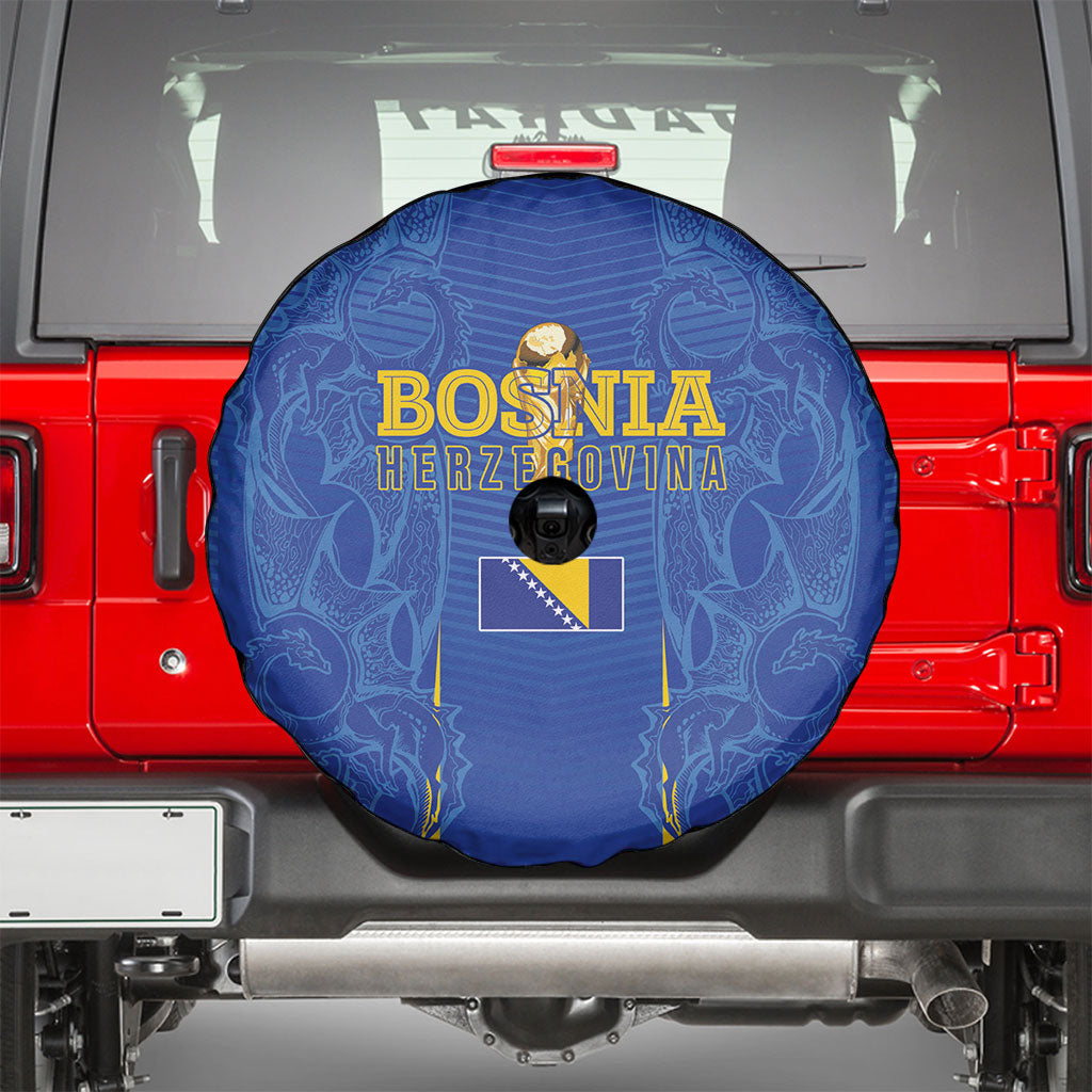 Bosnia WC2026 Football Spare Tire Cover Dragons Return