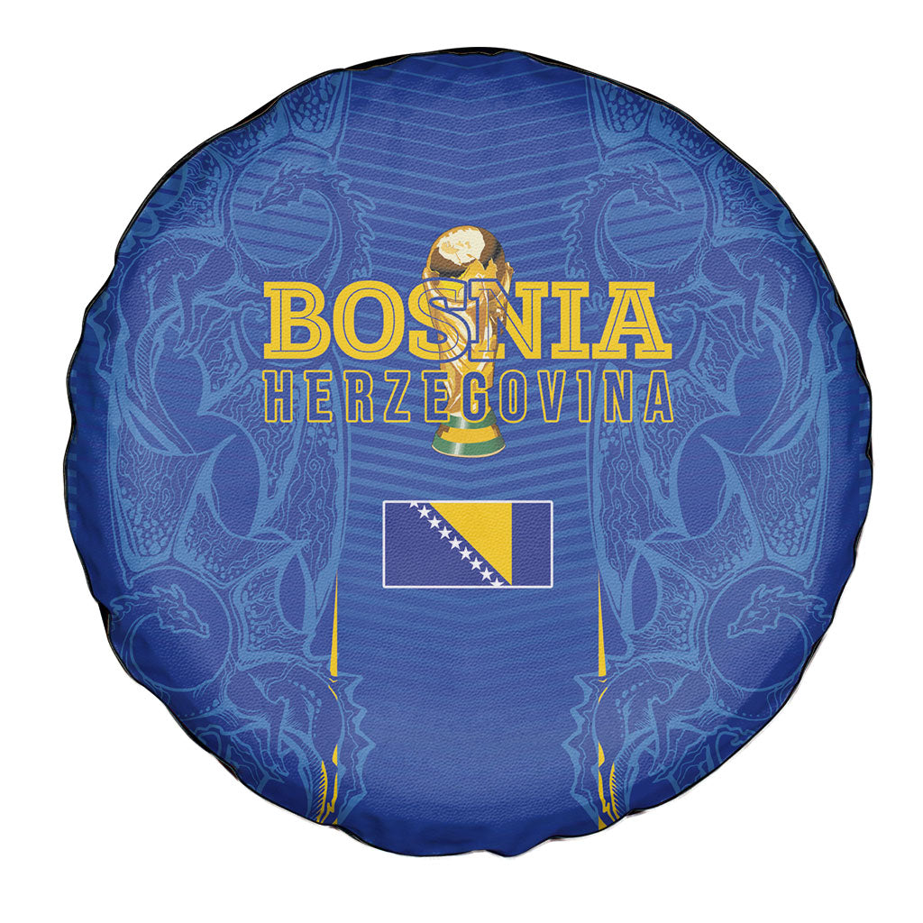 Bosnia WC2026 Football Spare Tire Cover Dragons Return