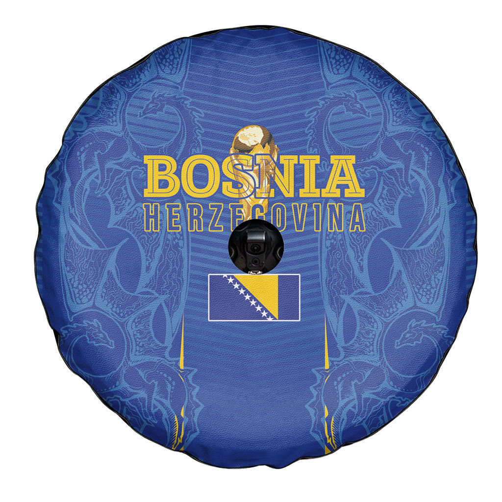 Bosnia WC2026 Football Spare Tire Cover Dragons Return